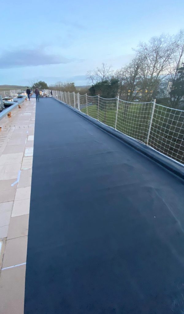 Travaux d'étanchéité EPDM