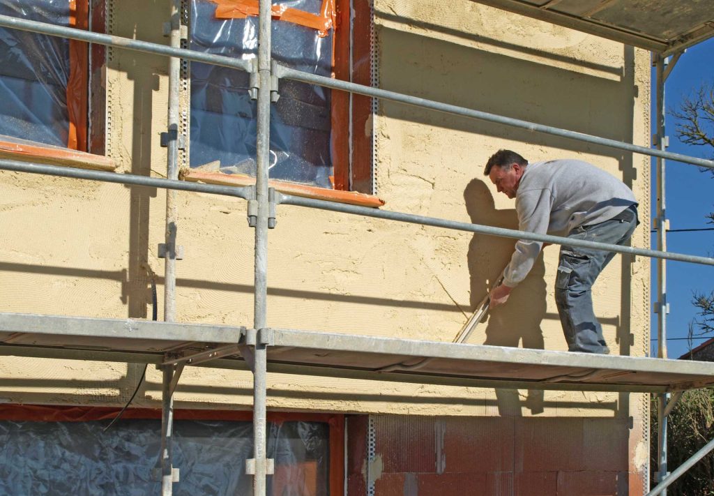 Travaux de ravalement de façade