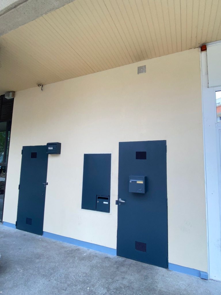 Peinture de façade après travaux